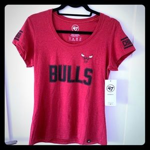 NWT ‘47 Brand Chicago Bulls Tee